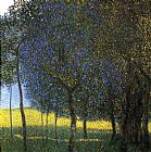 Gustav Klimt Canvas Paintings - Fruit Trees
